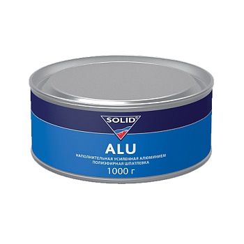 Шпатлевка наполнительная SOLID ALU - (1000 гр), усиленная алюминием 